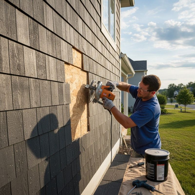 Shiplap Siding Repair