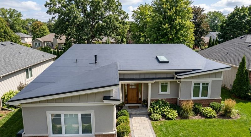 Rubber Roof Installation in Naperville, IL